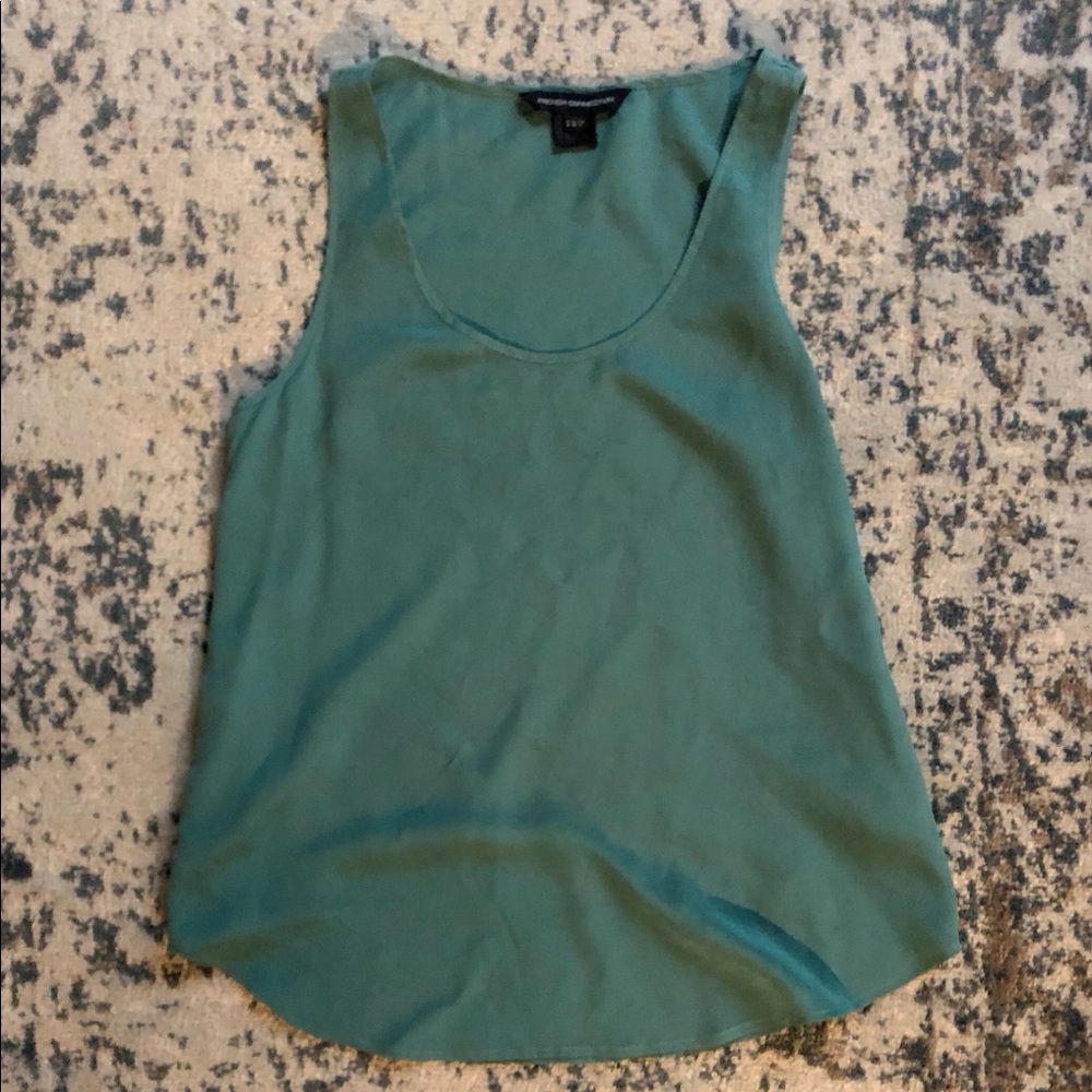 French connection silk tank